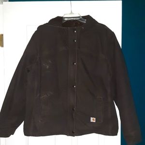 Women's Sherpa-lined Carhartt Jacket